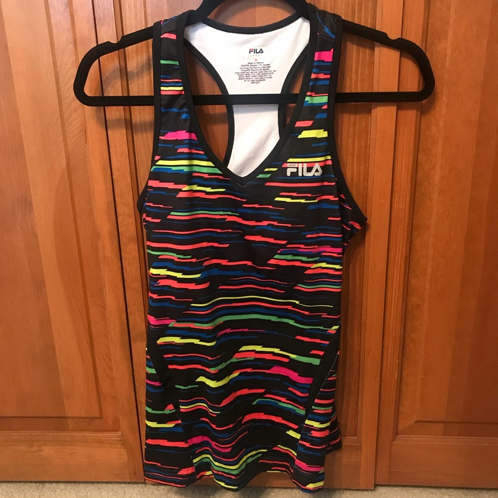 Fila workout tank with built in sports bra